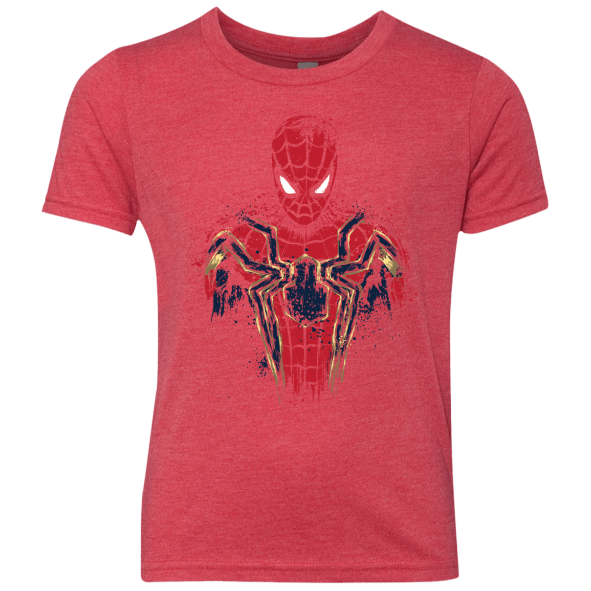 T-Shirts Vintage Red / YXS Infinity Spider Youth Triblend T-Shirt