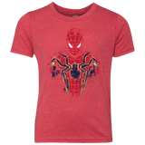 T-Shirts Vintage Red / YXS Infinity Spider Youth Triblend T-Shirt
