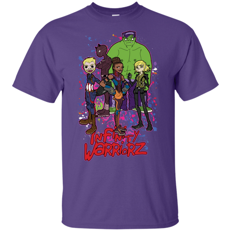 T-Shirts Purple / S Infinity Warriorz T-Shirt