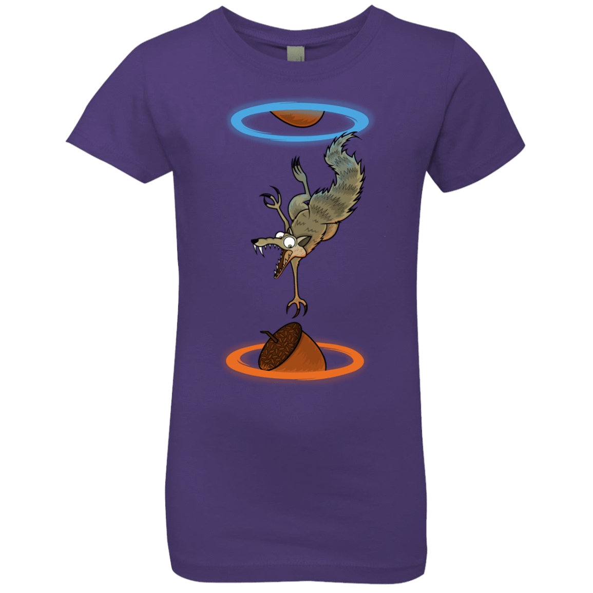 T-Shirts Purple Rush / YXS INFINUT Girls Premium T-Shirt