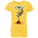 T-Shirts Vibrant Yellow / YXS INFINUT Girls Premium T-Shirt