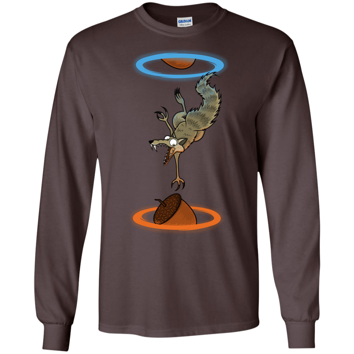 T-Shirts Dark Chocolate / S INFINUT Men's Long Sleeve T-Shirt