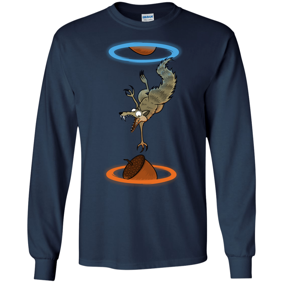 T-Shirts Navy / S INFINUT Men's Long Sleeve T-Shirt