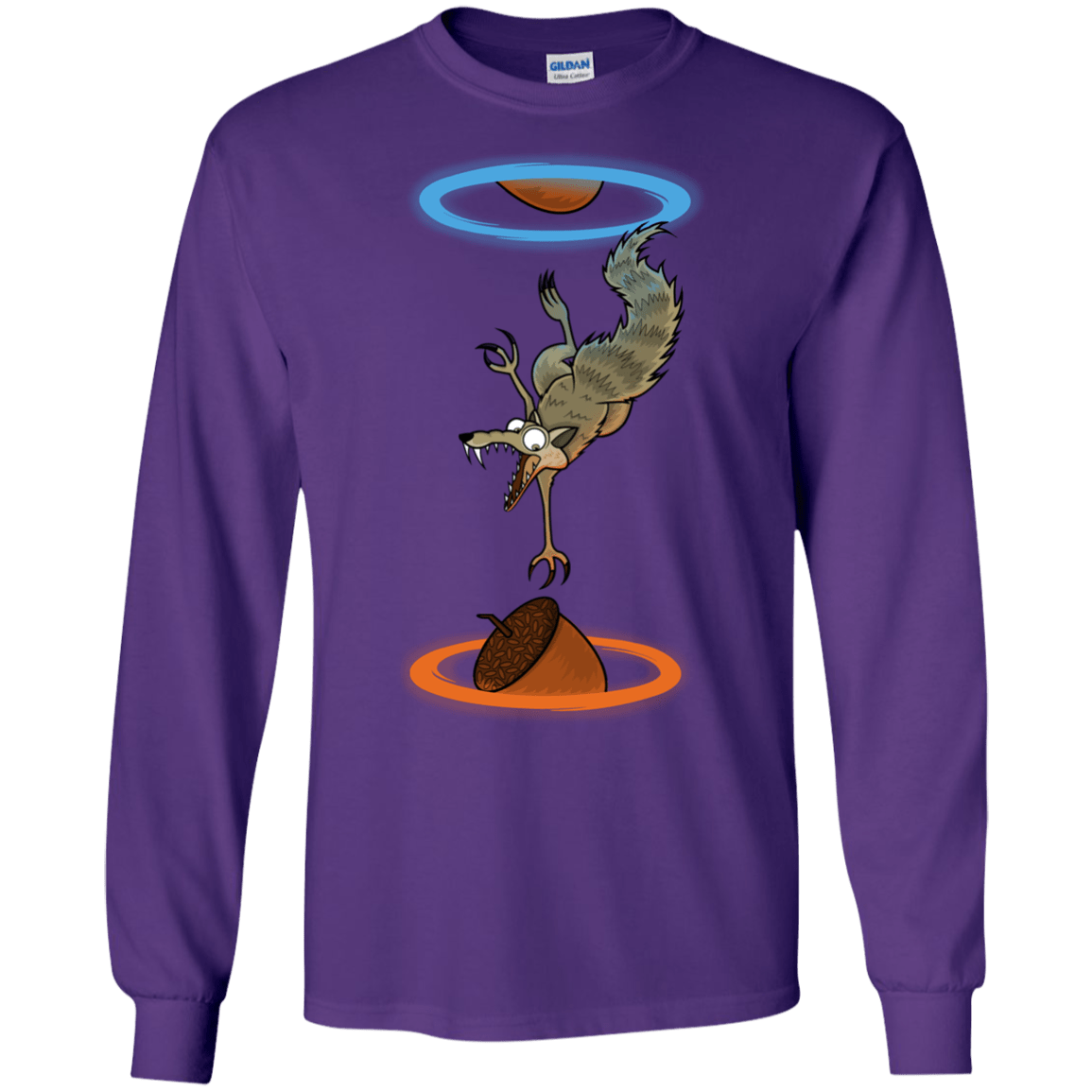 T-Shirts Purple / S INFINUT Men's Long Sleeve T-Shirt