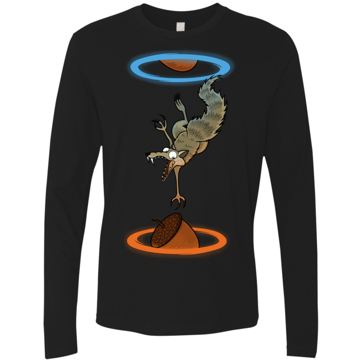 T-Shirts Black / S INFINUT Men's Premium Long Sleeve