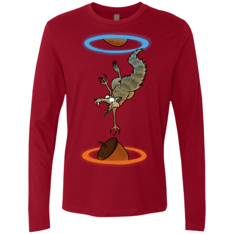 T-Shirts Cardinal / S INFINUT Men's Premium Long Sleeve