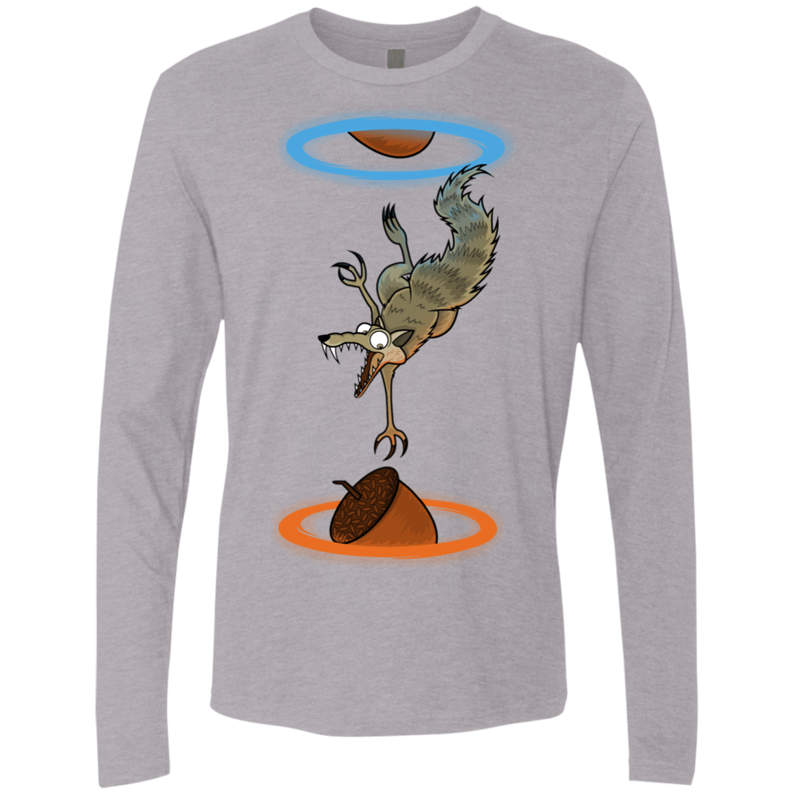 T-Shirts Heather Grey / S INFINUT Men's Premium Long Sleeve