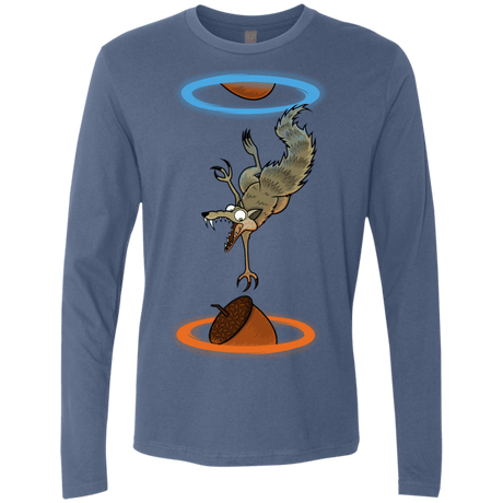 T-Shirts Indigo / S INFINUT Men's Premium Long Sleeve