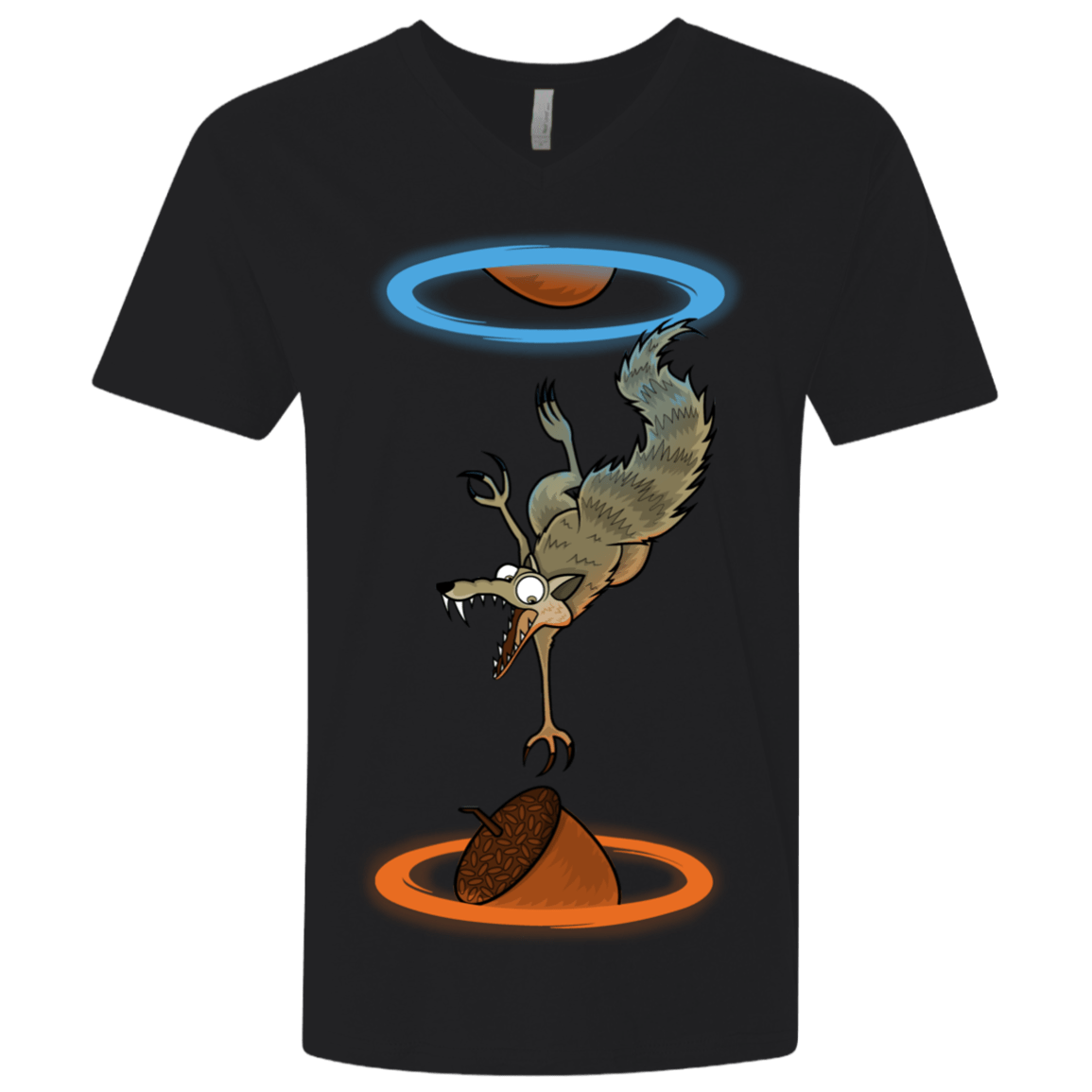 T-Shirts Black / X-Small INFINUT Men's Premium V-Neck