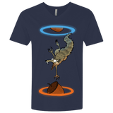 T-Shirts Midnight Navy / X-Small INFINUT Men's Premium V-Neck