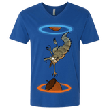 T-Shirts Royal / X-Small INFINUT Men's Premium V-Neck