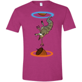 T-Shirts Antique Heliconia / S INFINUT Men's Semi-Fitted Softstyle