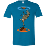 T-Shirts Antique Sapphire / S INFINUT Men's Semi-Fitted Softstyle