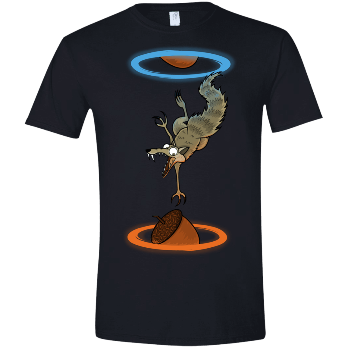 T-Shirts Black / X-Small INFINUT Men's Semi-Fitted Softstyle