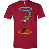 T-Shirts Cardinal Red / S INFINUT Men's Semi-Fitted Softstyle