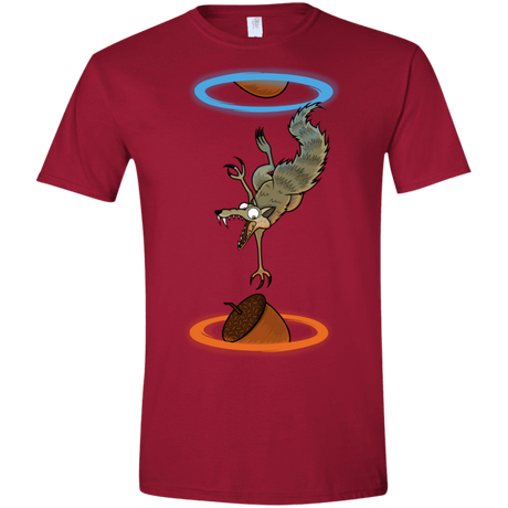 T-Shirts Cardinal Red / S INFINUT Men's Semi-Fitted Softstyle