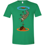 T-Shirts Heather Irish Green / S INFINUT Men's Semi-Fitted Softstyle