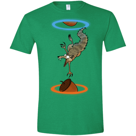 T-Shirts Heather Irish Green / S INFINUT Men's Semi-Fitted Softstyle