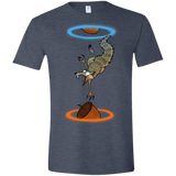 T-Shirts Heather Navy / S INFINUT Men's Semi-Fitted Softstyle