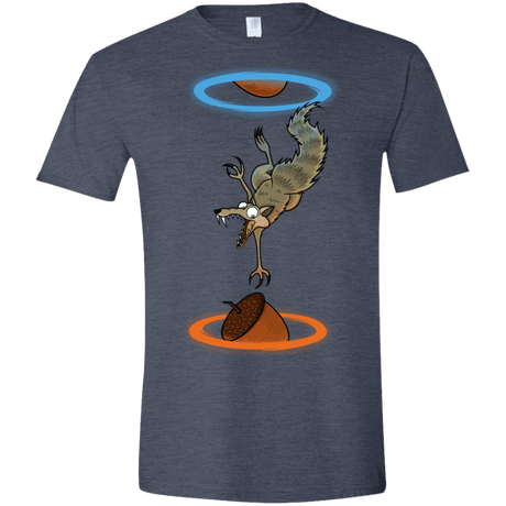 T-Shirts Heather Navy / S INFINUT Men's Semi-Fitted Softstyle