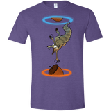 T-Shirts Heather Purple / S INFINUT Men's Semi-Fitted Softstyle