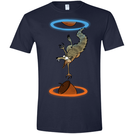 T-Shirts Navy / X-Small INFINUT Men's Semi-Fitted Softstyle