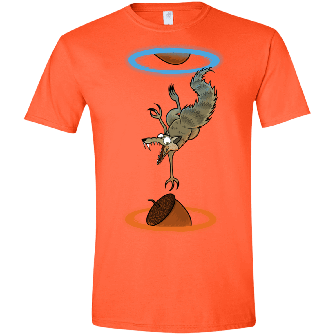 T-Shirts Orange / S INFINUT Men's Semi-Fitted Softstyle