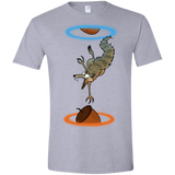 T-Shirts Sport Grey / X-Small INFINUT Men's Semi-Fitted Softstyle