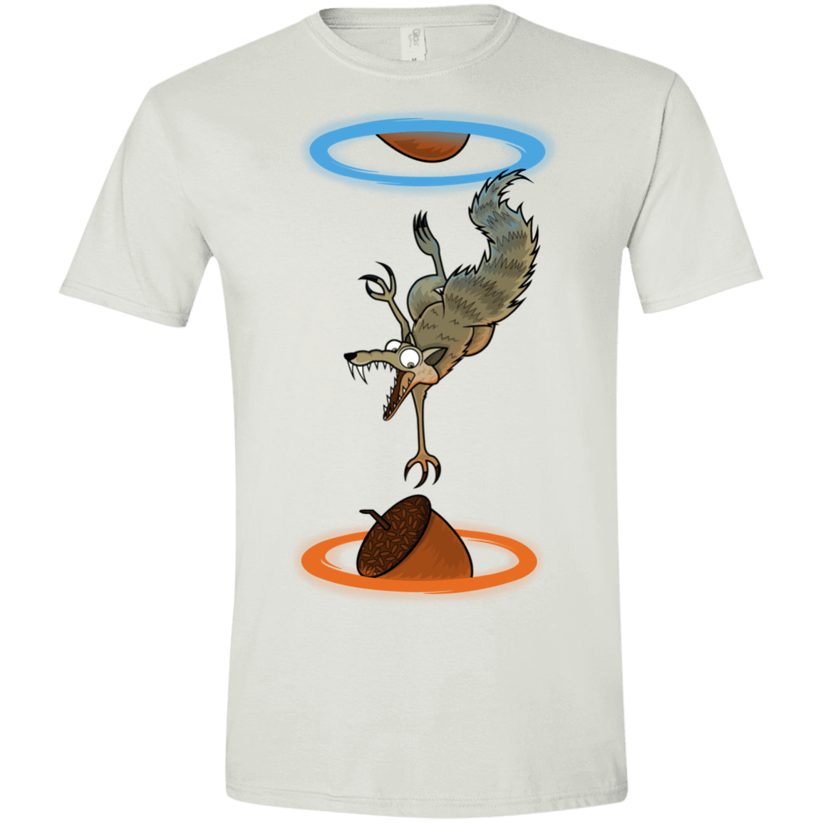 T-Shirts White / X-Small INFINUT Men's Semi-Fitted Softstyle