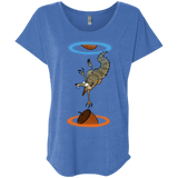 T-Shirts Vintage Royal / X-Small INFINUT Triblend Dolman Sleeve