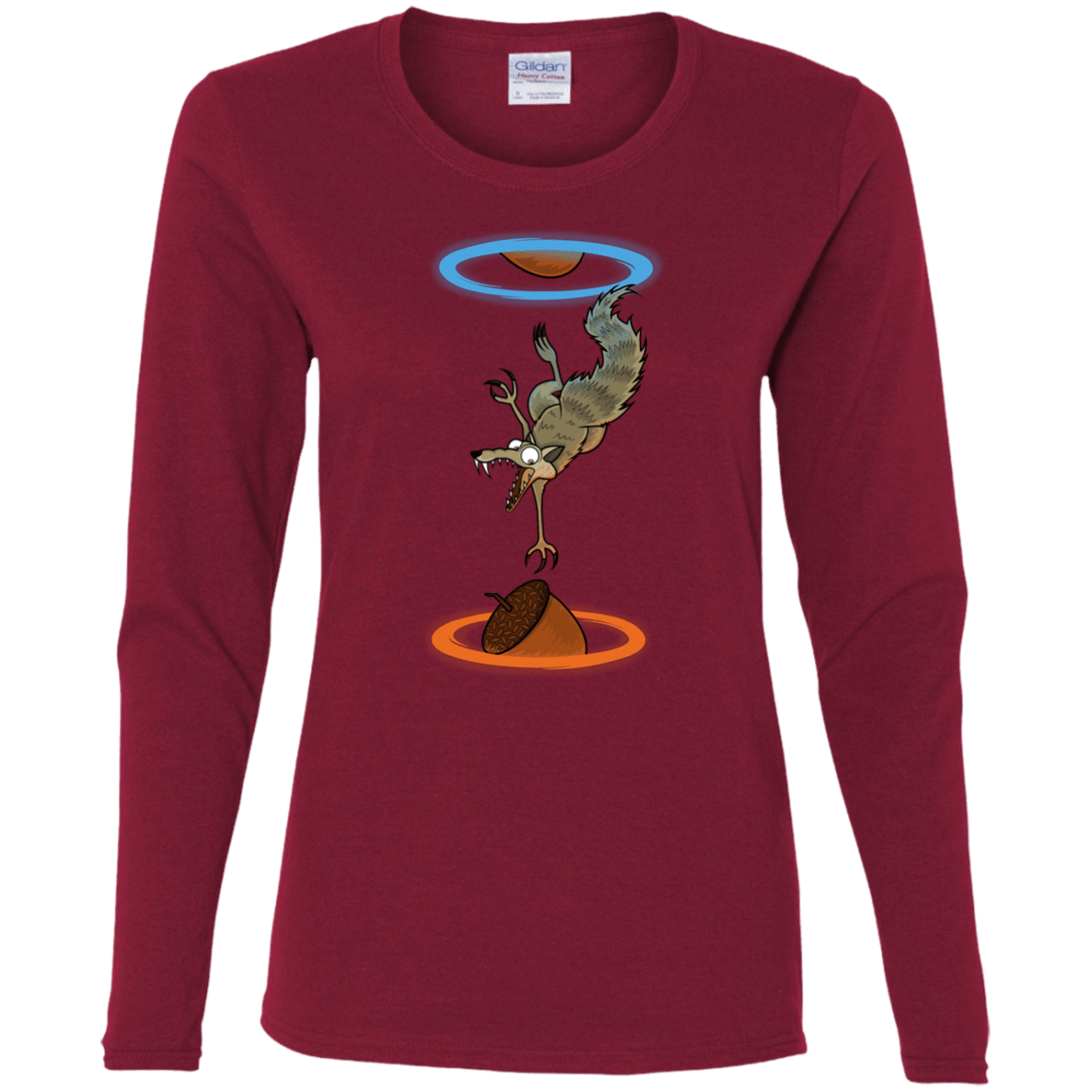 T-Shirts Cardinal / S INFINUT Women's Long Sleeve T-Shirt