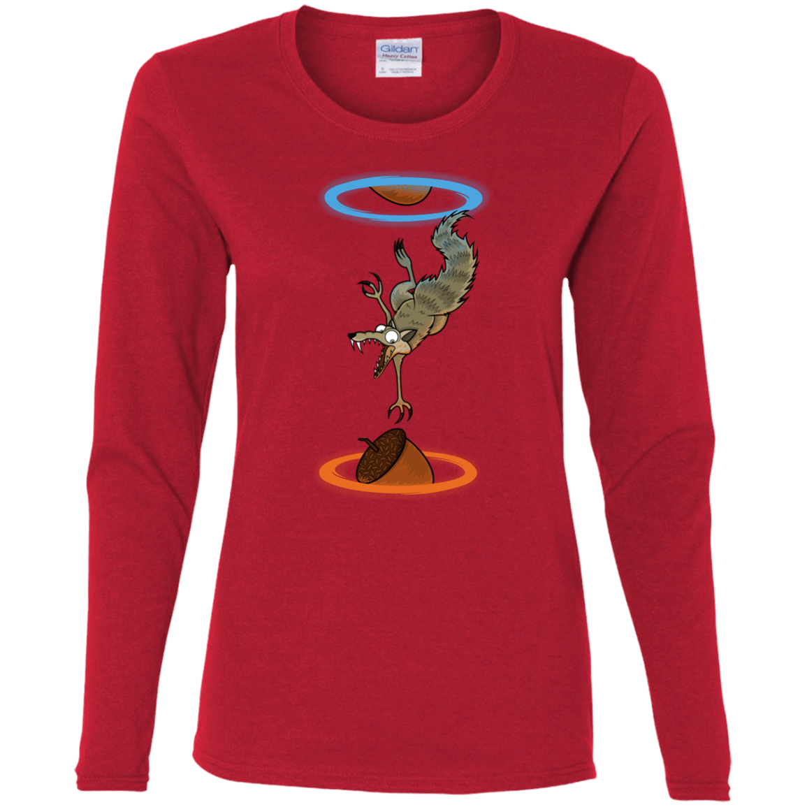 T-Shirts Red / S INFINUT Women's Long Sleeve T-Shirt