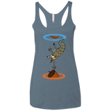 T-Shirts Indigo / X-Small INFINUT Women's Triblend Racerback Tank