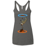 T-Shirts Premium Heather / X-Small INFINUT Women's Triblend Racerback Tank