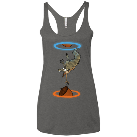 T-Shirts Premium Heather / X-Small INFINUT Women's Triblend Racerback Tank