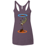 T-Shirts Vintage Purple / X-Small INFINUT Women's Triblend Racerback Tank