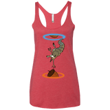 T-Shirts Vintage Red / X-Small INFINUT Women's Triblend Racerback Tank