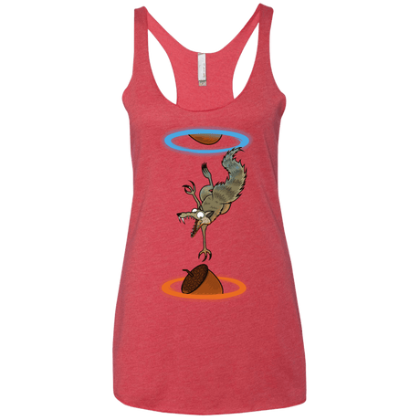 T-Shirts Vintage Red / X-Small INFINUT Women's Triblend Racerback Tank