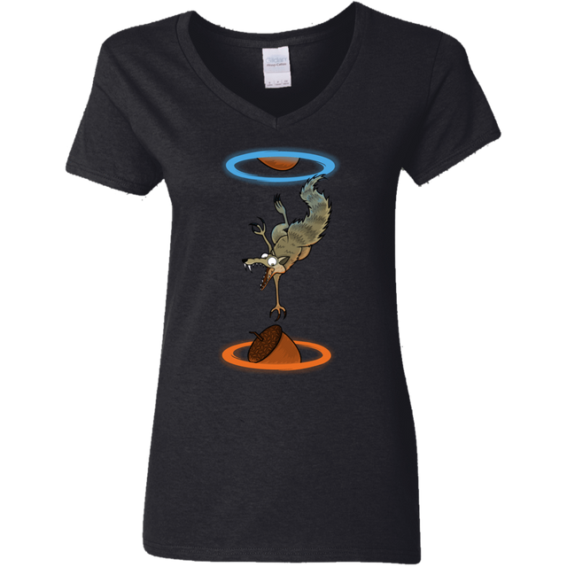 T-Shirts Black / S INFINUT Women's V-Neck T-Shirt