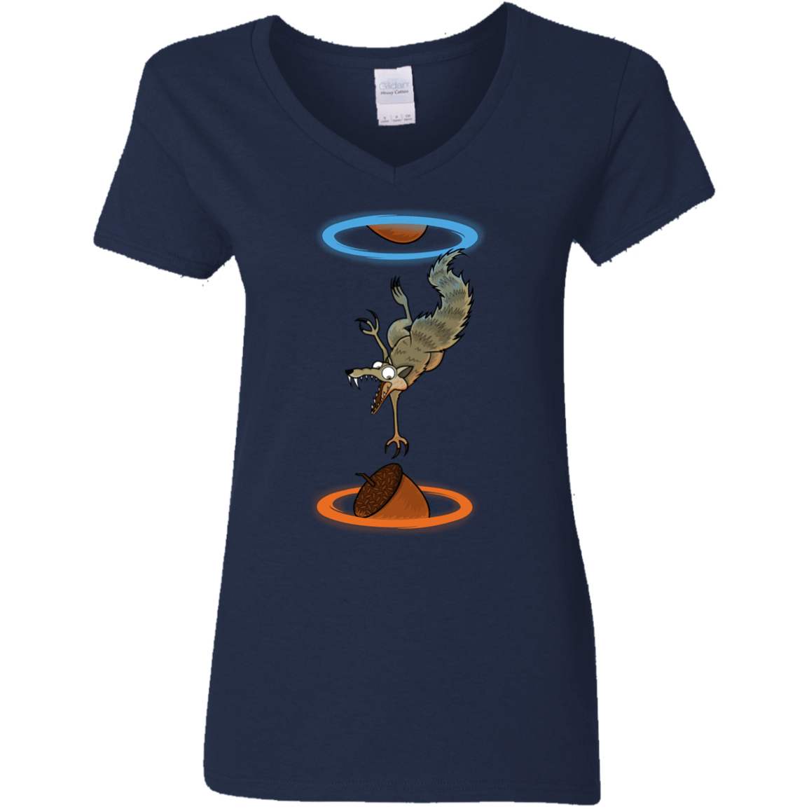 T-Shirts Navy / S INFINUT Women's V-Neck T-Shirt