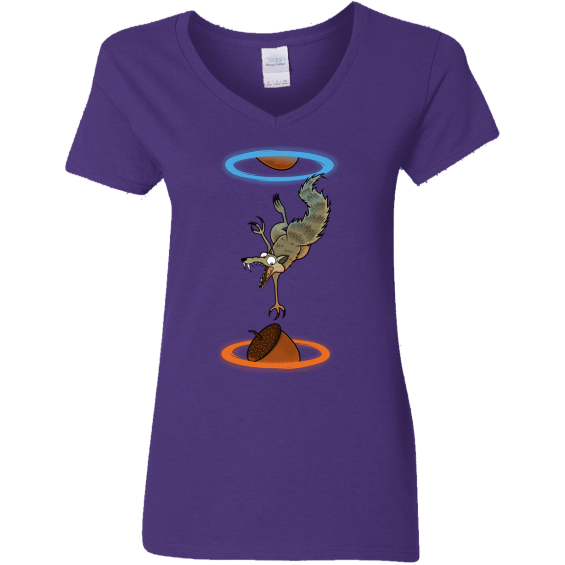 T-Shirts Purple / S INFINUT Women's V-Neck T-Shirt