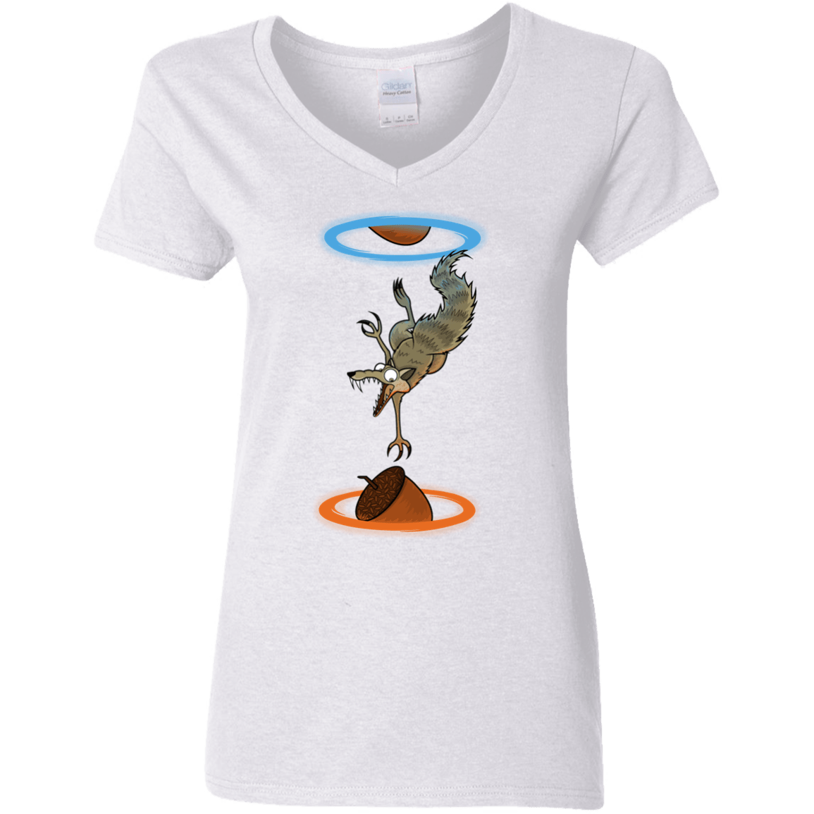 T-Shirts White / S INFINUT Women's V-Neck T-Shirt