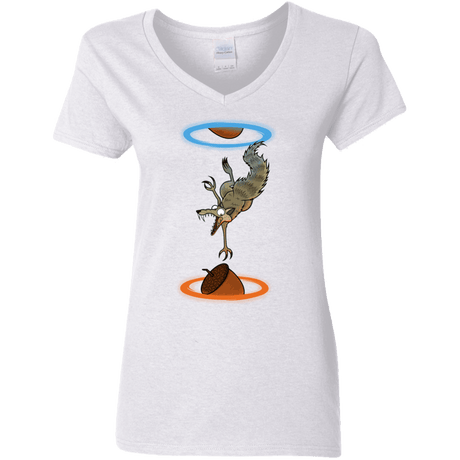 T-Shirts White / S INFINUT Women's V-Neck T-Shirt