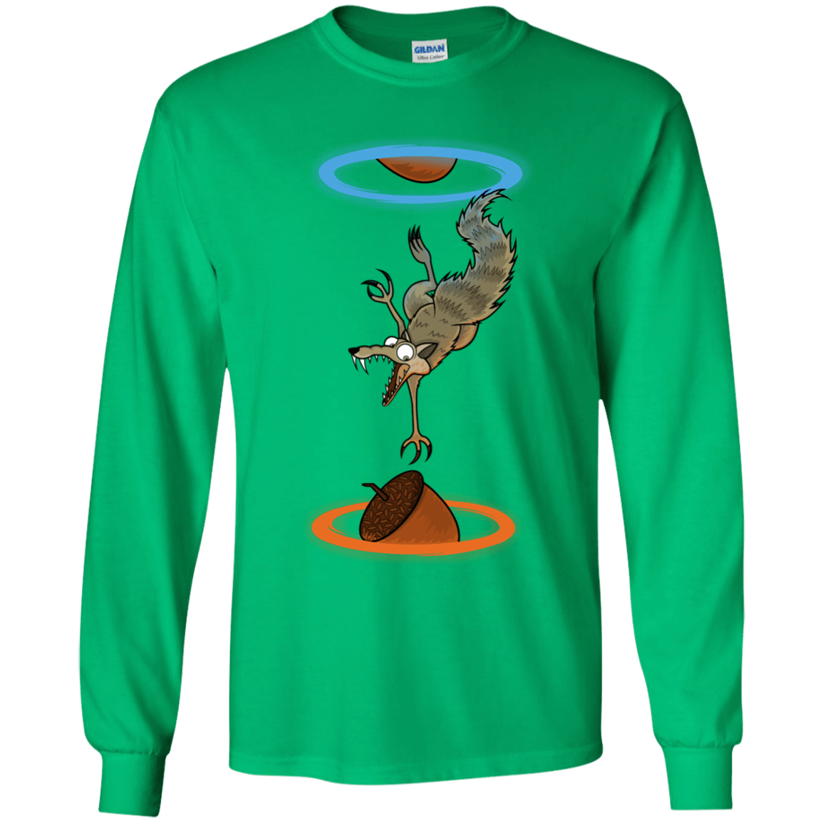 T-Shirts Irish Green / YS INFINUT Youth Long Sleeve T-Shirt