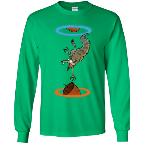 T-Shirts Irish Green / YS INFINUT Youth Long Sleeve T-Shirt