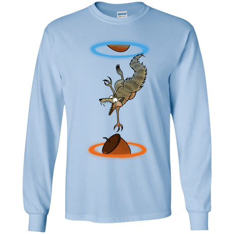 T-Shirts Light Blue / YS INFINUT Youth Long Sleeve T-Shirt