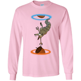 T-Shirts Light Pink / YS INFINUT Youth Long Sleeve T-Shirt