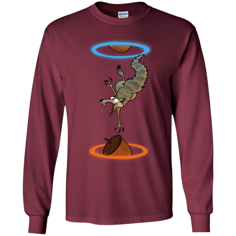 T-Shirts Maroon / YS INFINUT Youth Long Sleeve T-Shirt