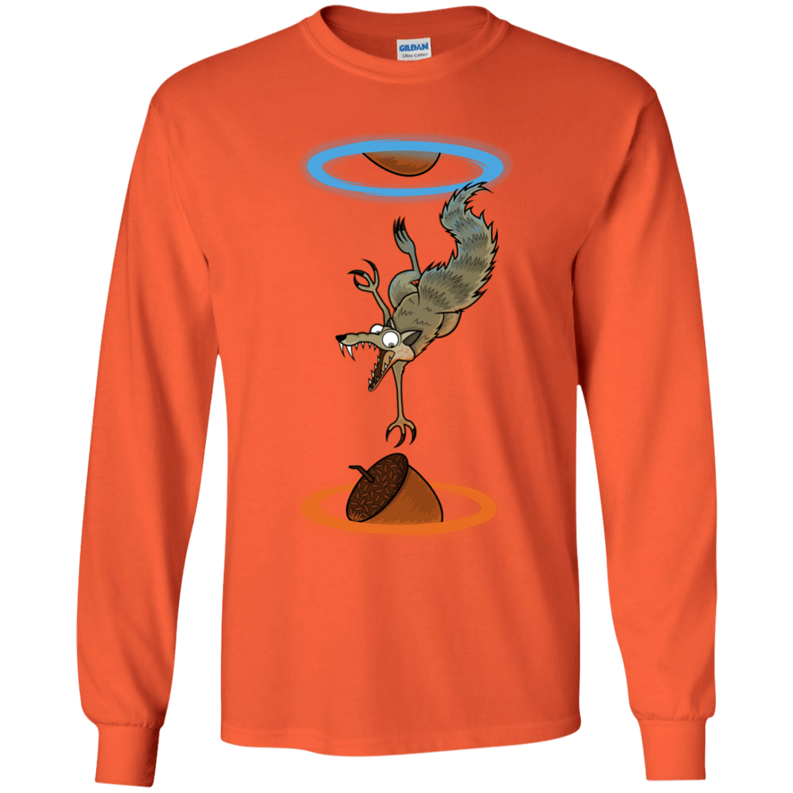 T-Shirts Orange / YS INFINUT Youth Long Sleeve T-Shirt