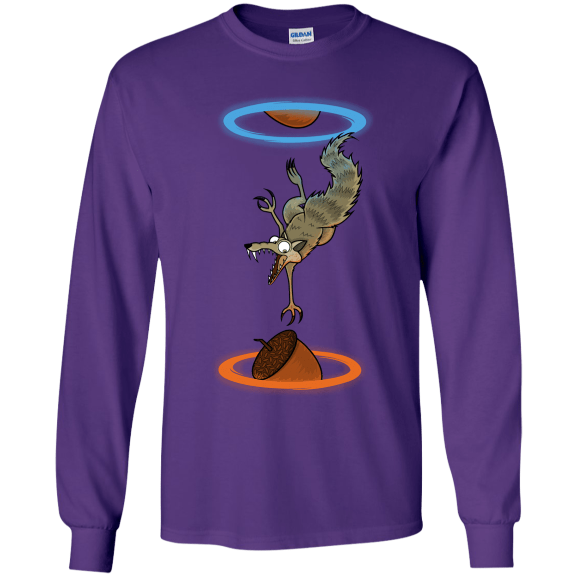 T-Shirts Purple / YS INFINUT Youth Long Sleeve T-Shirt